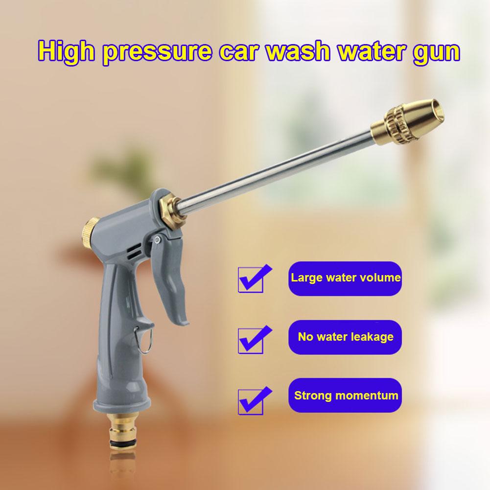 High Sprayer with Hose Nozzle Fruit Tree Irrigation Gun Adjustable High Sprinkler Household Car Wash Tool