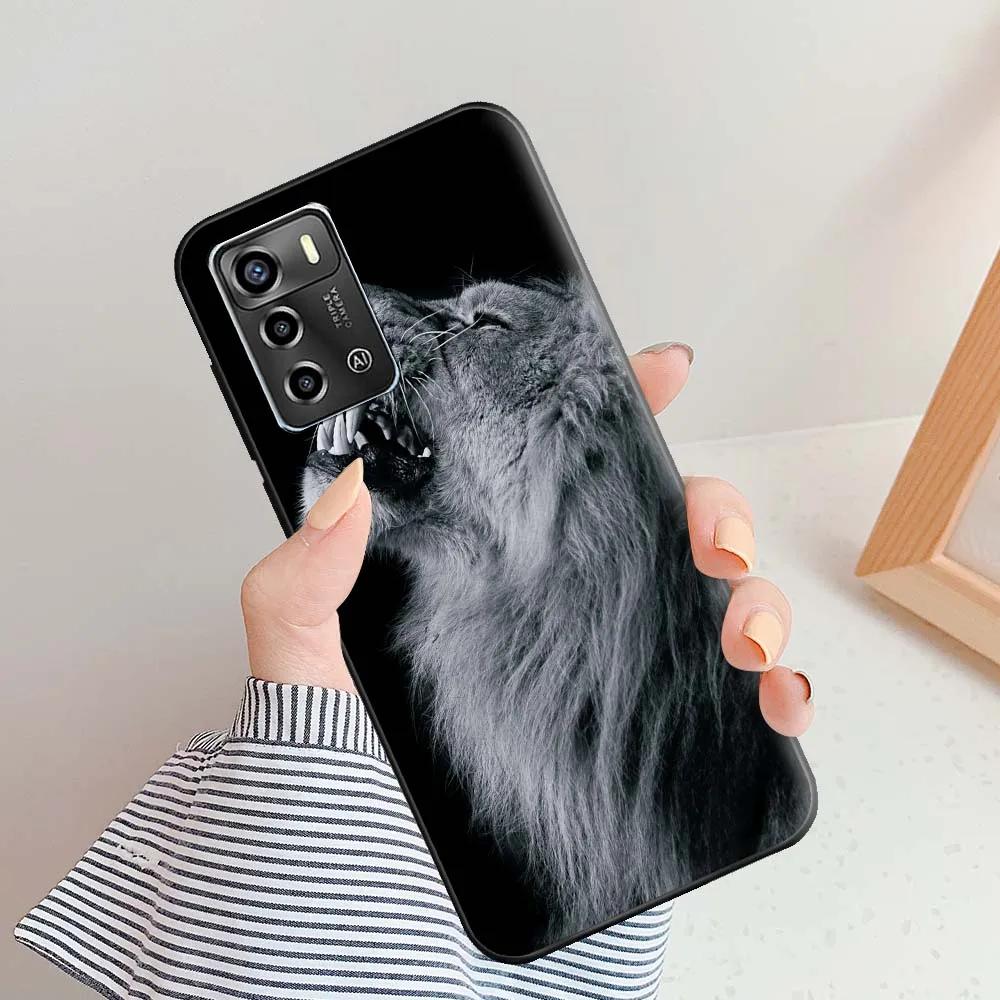 Case For ZTE Blade V40 Vita Case Cover 4G 5G ZTE V40 Vita Cartoon Cute Animal Silicone Phone Bumper For ZTE Blade V40 Vita Shell