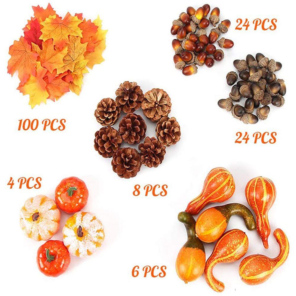 Realistic Faux Decoration DIY Craft Simulation Props Halloween Artificial Pumpkin Fake Vegetable