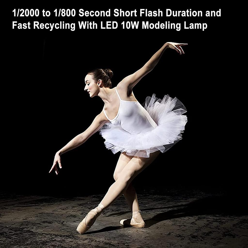 Godox MS300-V Модернизированная студийная вспышка 300 Вт стробоскоп GN58 0,1-1,8 с Время перезарядки 5600+/-200K