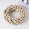 Teeth Cleaning Bite Resistant Dogs Cotton Rope Outdoor Indoor Dog Chew Wear Resistant Pet Molar Grinding
