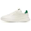 Амортизирующие нескользящие износостойкие низкие спортивные повседневные туфли женские кроссовки белые зеленые 922248830-5