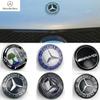 HSVK2 57mm Star Flat Hood Bonnet Logo Emblem Badge For Mercedes Benz W204 W124 W201 W202 W212 W220 W205 automobile