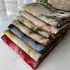Cross-Border Wool Scarf Autumn And Winter Thin Ethnic Style Tie-Dye Shawl Travel Versatile Atmosphere Women'S Silk Scarf