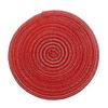 Coaster Table Mat Round PVC Placemat Kitchen Dining Table Mats Steak Pad Anti Slip Heat Resistant Placemats Home Decor