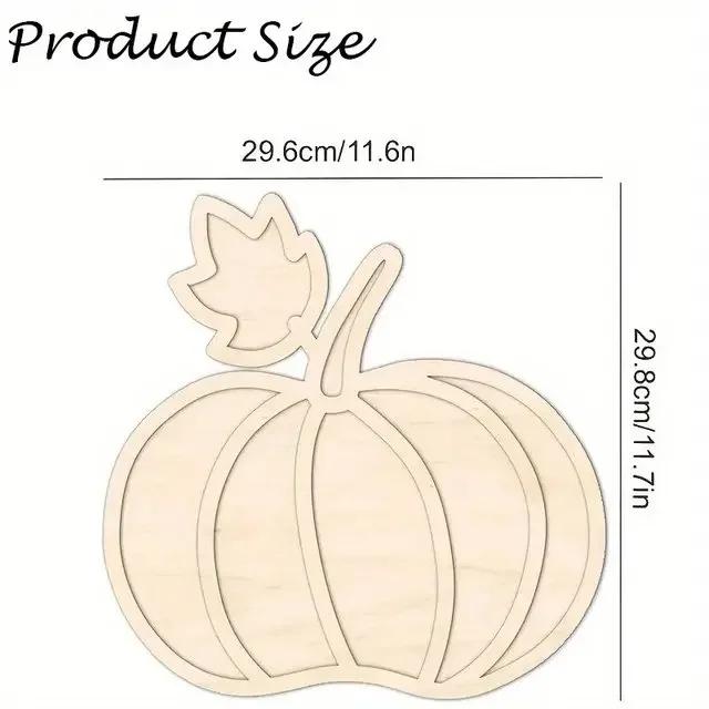 Latests Models Pumpkin Shaped Wooden Dessert Tray Halloween Thanksgiving Home Kids Favors Fruit Serving Happy Party Decoration