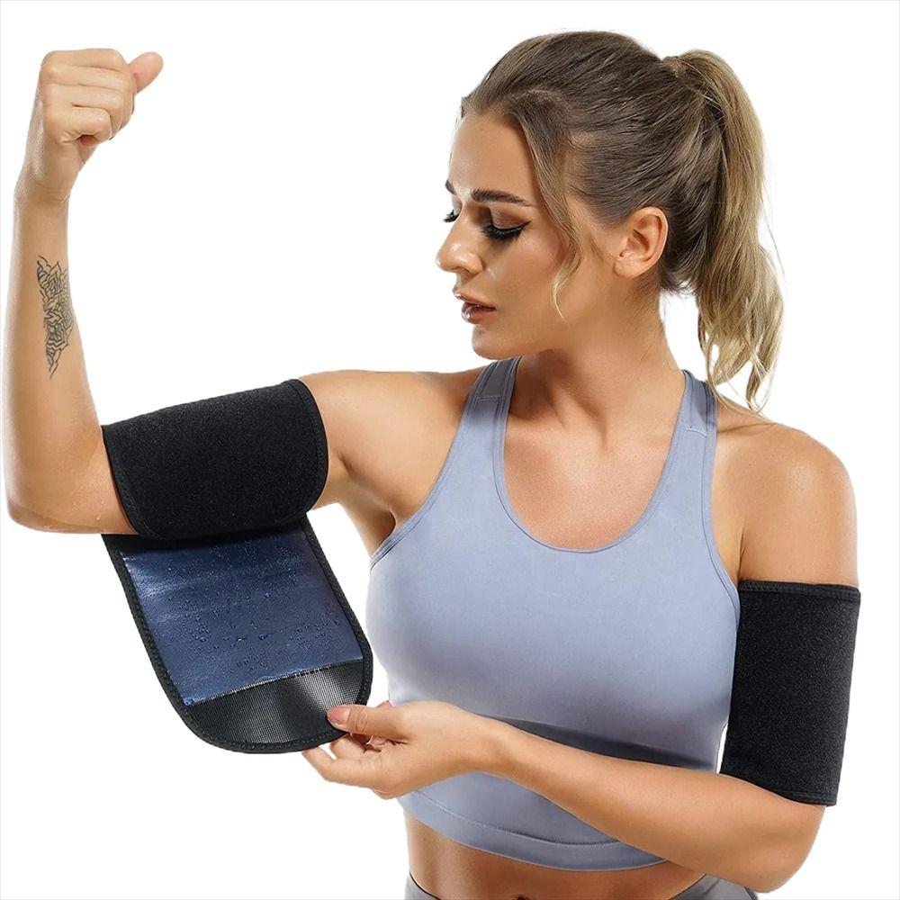 Sauna Sweat Arm Shaper Bands Slimming Sleeves Arm Sweat Band Body Warmer Arm Trimmers  Weight Loss