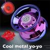 Kids Beginners Interesting Toy High Speed Metal Yoyo Luminous Yoyo Competition Yo-Yo Aluminum Yoyo