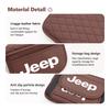 Car Center Console Armrest Pad Leather Handrail Box Protective Cover For Jeep Grand Cherokee Patriot Renegade Compass Wrangler AKP1