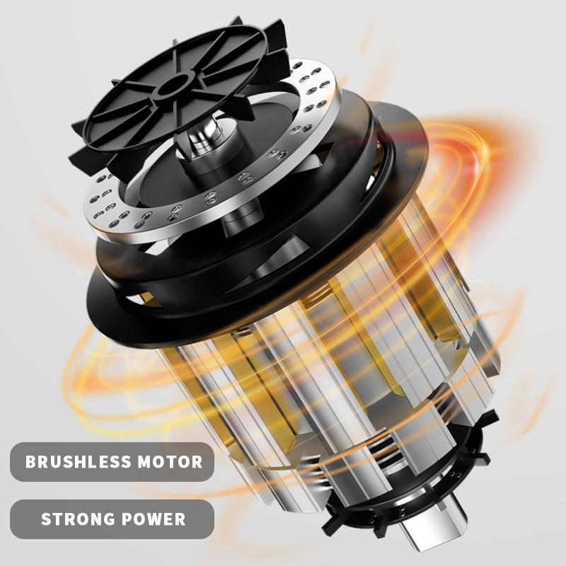 Автомобильный пылесос, ручной пылесос для влажной и сухой уборки, беспроводной пылесос 200000 Па, многофункциональный мощный пылесос для дома