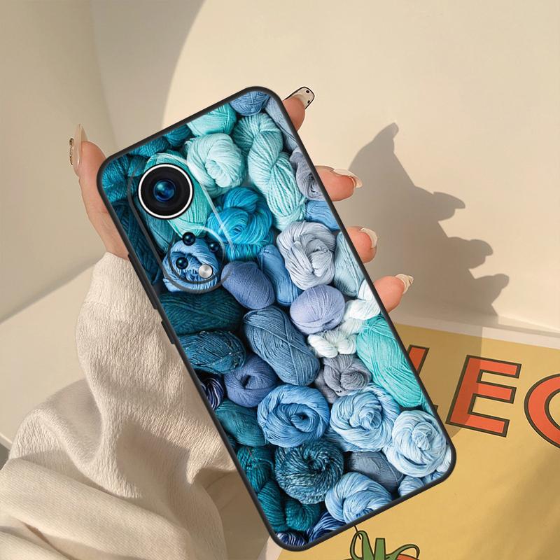 Чехол для шитья, вязания крючком и спицами Для Honor Magic 8 Pro 5 6 7 Lite Чехол Для Honor 400 200 90 70 50 X8a X8b X9a X9b X9c