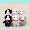 Plush Cat Keychain With Pp Cotton Filling For Cute Bag Decor