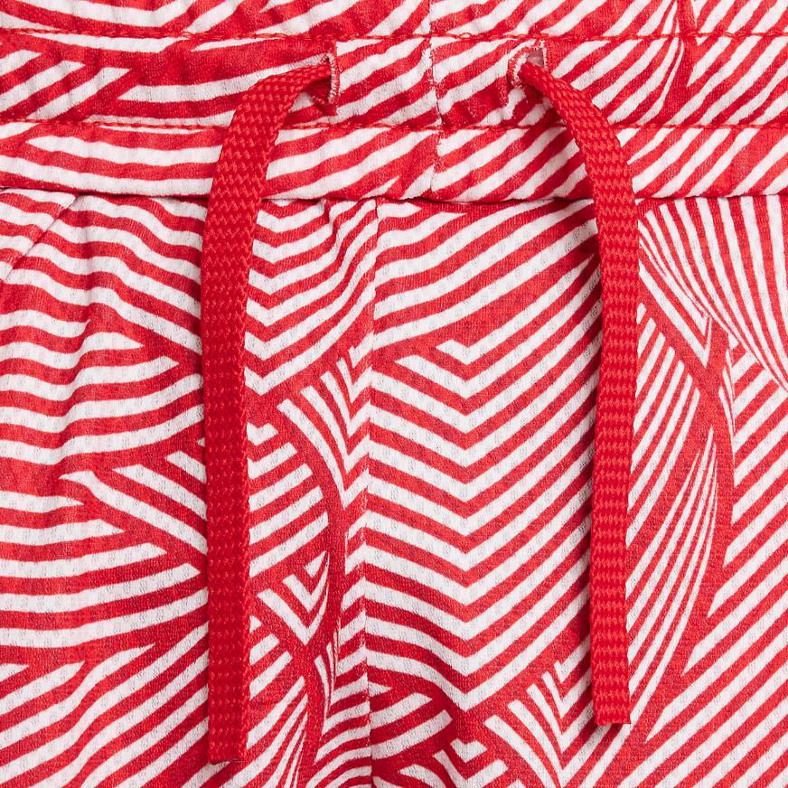 Nike Шорты для баскетбола Dri-FIT DNA Logo с вышитым принтом по всей поверхности и цветными блоками, детские шорты University-Red FD4008-657