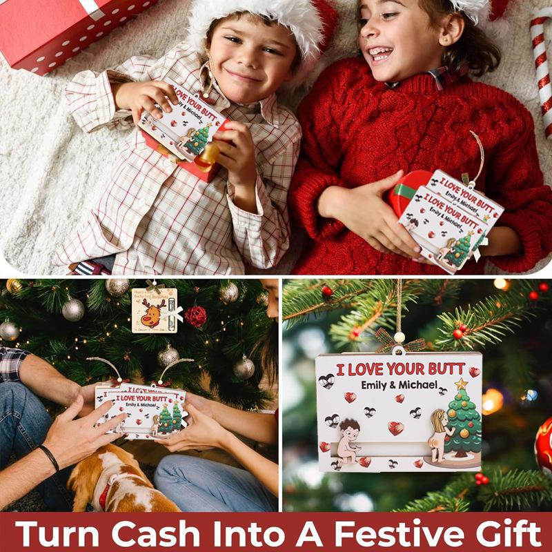 Новый рождественский мультяшный кулон-прикол, кулон для украшения елки, подарок на День святого Валентина