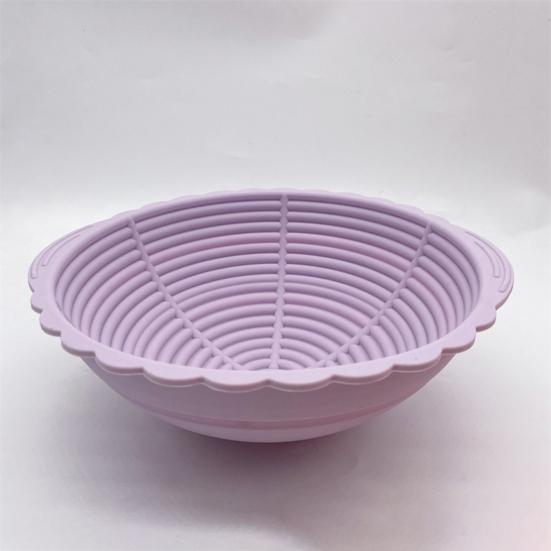 Складная силиконовая корзина для расстойки хлеба, антипригарное покрытие, экономия места, принадлежности для выпечки на закваске, устойчивая к плесени корзина для брожения