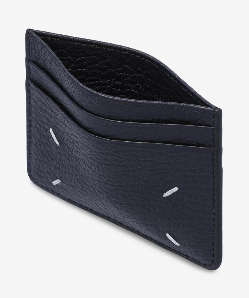 Maison Margiela 4-Stitch Slim 6Cc Card Holder - Navy / Sa1Vx0006P4455T6328
