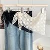 Women Hollow Out Triangular Scarf Versatile Decorative Headscarf Waist Towel