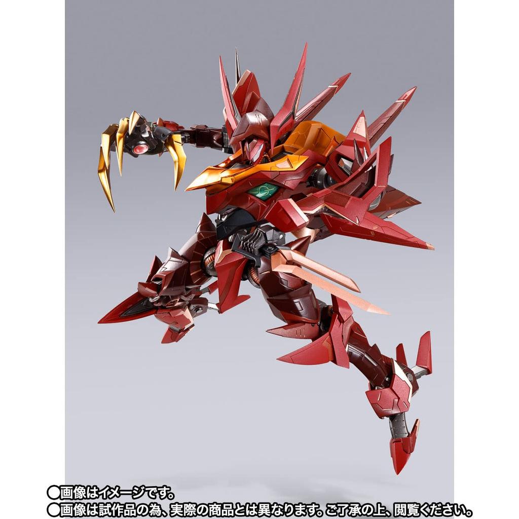 METAL BUILD DRAGON SCALE Code Geass Lelouch of the Rebellion R2 Crimson Saint Heaven Eight Pole Style 180мм Окрашенная Подвижная Фигурка Прибл.
