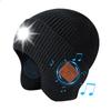 Перезаряжаемая светящаяся Bluetooth-шапка, Моющаяся цветная световая музыкальная кепка