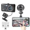 Auto DashCam WDR 4" HD 1080P Video Recorder Camera Touch Screen Auto Accessories Dual Lens Dash Cam Car DVR