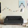 VidaXL Children's Sofa Black 70x45x30 Cm Velvet 3196297