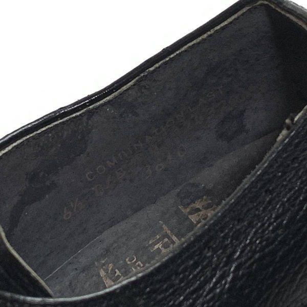 Винтажные туфли-монки Hanover True Tred 70-х годов Черные 6.5 D/E 24.5(ИСПОЛЬЗОВАЛ)