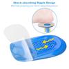 1 Silicone Gel Heel Cushion for Feet Soles Relieving Foot Pain Protectors Spur Support Shoes Pad Feet Care Massage Inserts Insoles