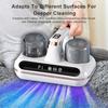 Беспроводной ручной пылесос 10000 Па, комбо 2-в-1 швабра и пылесос, беспроводной вертикальный пылесос со светодиодным цифровым дисплеем, 80000 об/мин двойное шумоподавление