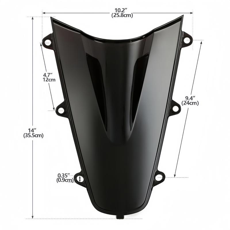 Motorcycle Windshield Double Bubble WindScreen Fairing Deflector air deflector For Honda CBR 1000 RR CBR1000RR 2017-