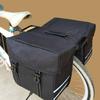 Сумка для заднего багажника велосипеда 25 л, большая вместимость, светоотражающая, жесткая, для езды на велосипеде по шоссе