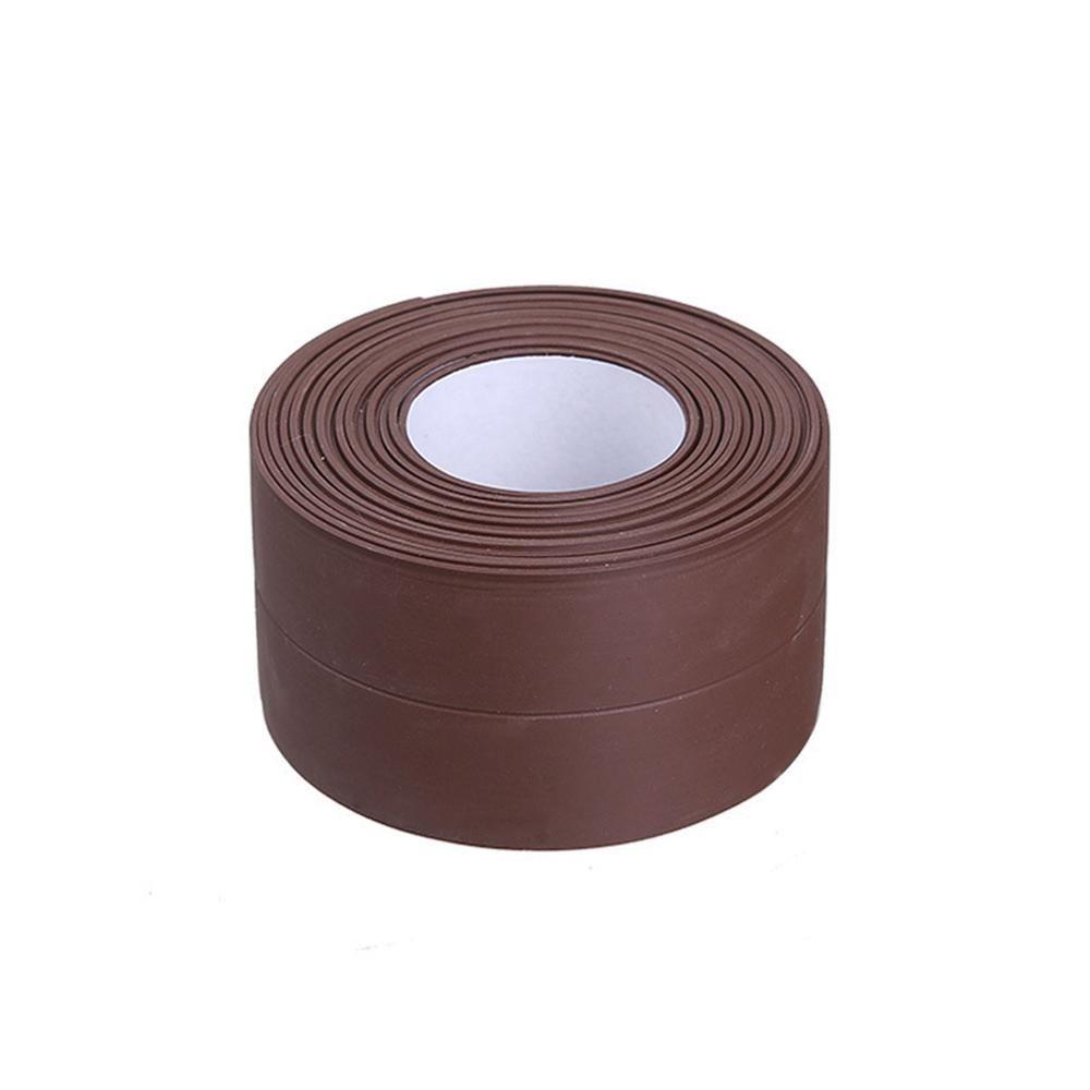 Professional Mildew-proof Caulk Tape Self Adhesive Decorative Kitchen Sealant Strip Colorful Countertop Sealing Tape Household