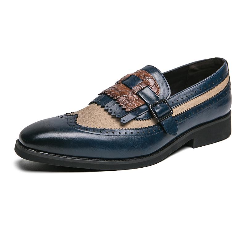 Модные слипоны 38-46Повседневная и модная мужская обувь Дизайнерские стили Ночной клуб и вечеринка Повседневная работа парикмахера Металлические лоферы Белые