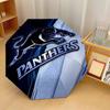Принт Penrith Panthers Авто 8?Складной зонт с ребрами, ветрозащитный, легкий, автоматический, для ежедневных поездок
