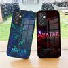 Чехол для телефона Аватар Путь воды Для S24 Ultra Samsung S23 Fe S22 S20 S21 Plus A16 A54 A34 A24 A53 Note 20 Стеклянный чехол