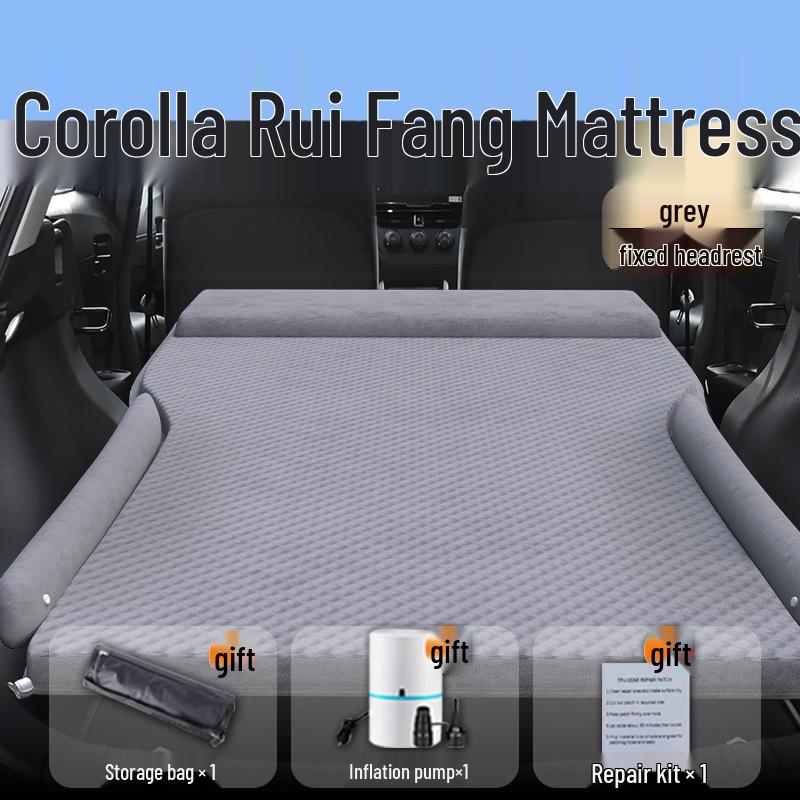 Toyota Corolla Rear Seat Inflatable Mattress for Trunk and Car Bed Sleeping