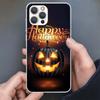 Halloween Happy Holiday Cat Pumpkin Phone Case For Apple iPhone 16 15 14 13 12 11 Pro Max Mini XS XR X 7 Plus 8 + SE Soft Silico