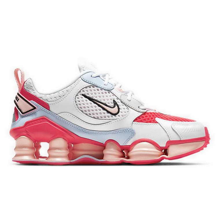 Nike Женские кроссовки Shox Tl Nova White Laser Crimson CV3602-101