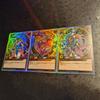 3pcs/set diy Yu-gi-oh! RD-DRR Dark Magician Girl Self Control Collect Signature Trading Flash Card Anime Cartoon Gift