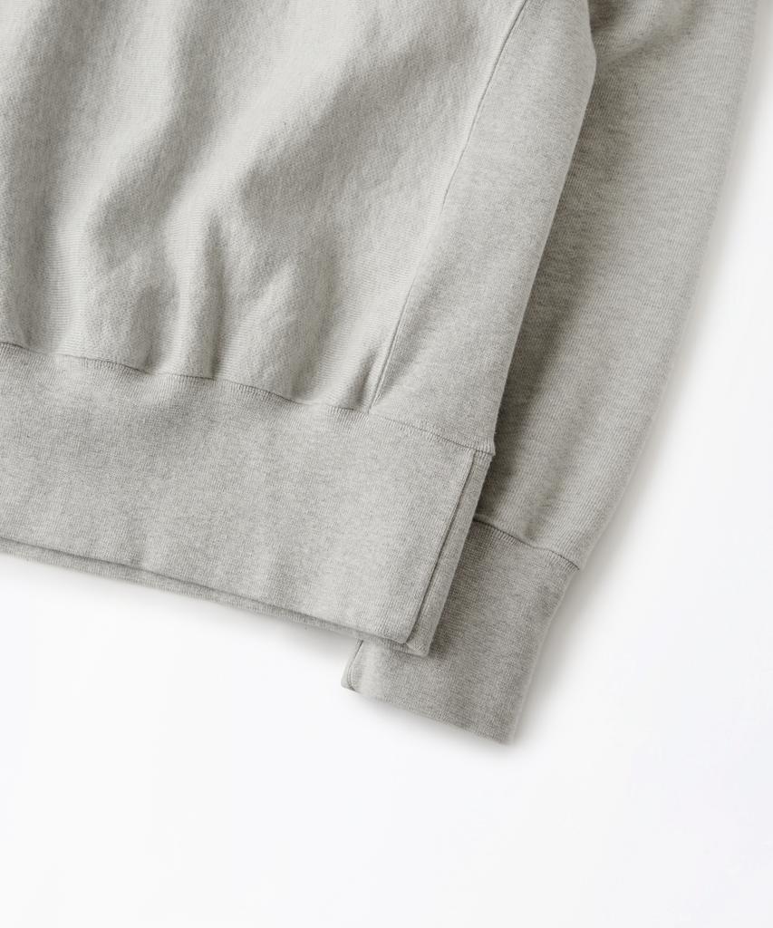 OUTSTANDING Reverse Heavy Sweat_3%Melange Gray
