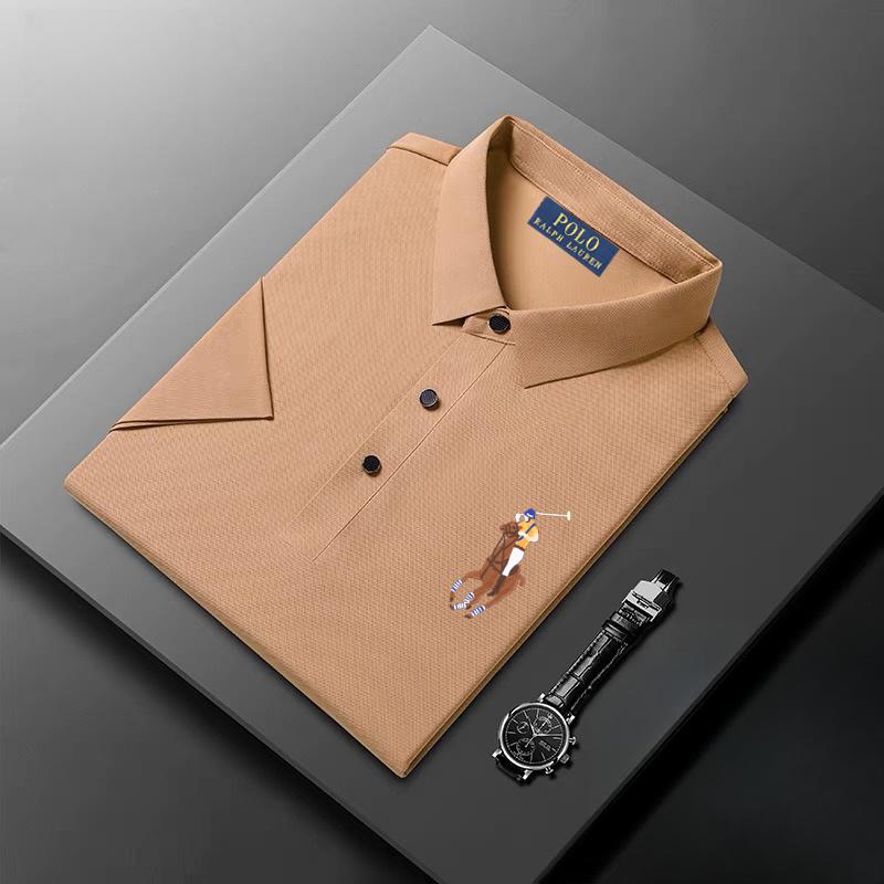 Polo Ralph Lauren 2025 Лето Новая Цветная Вышивка Пони Бизнес Поло для Отдыха