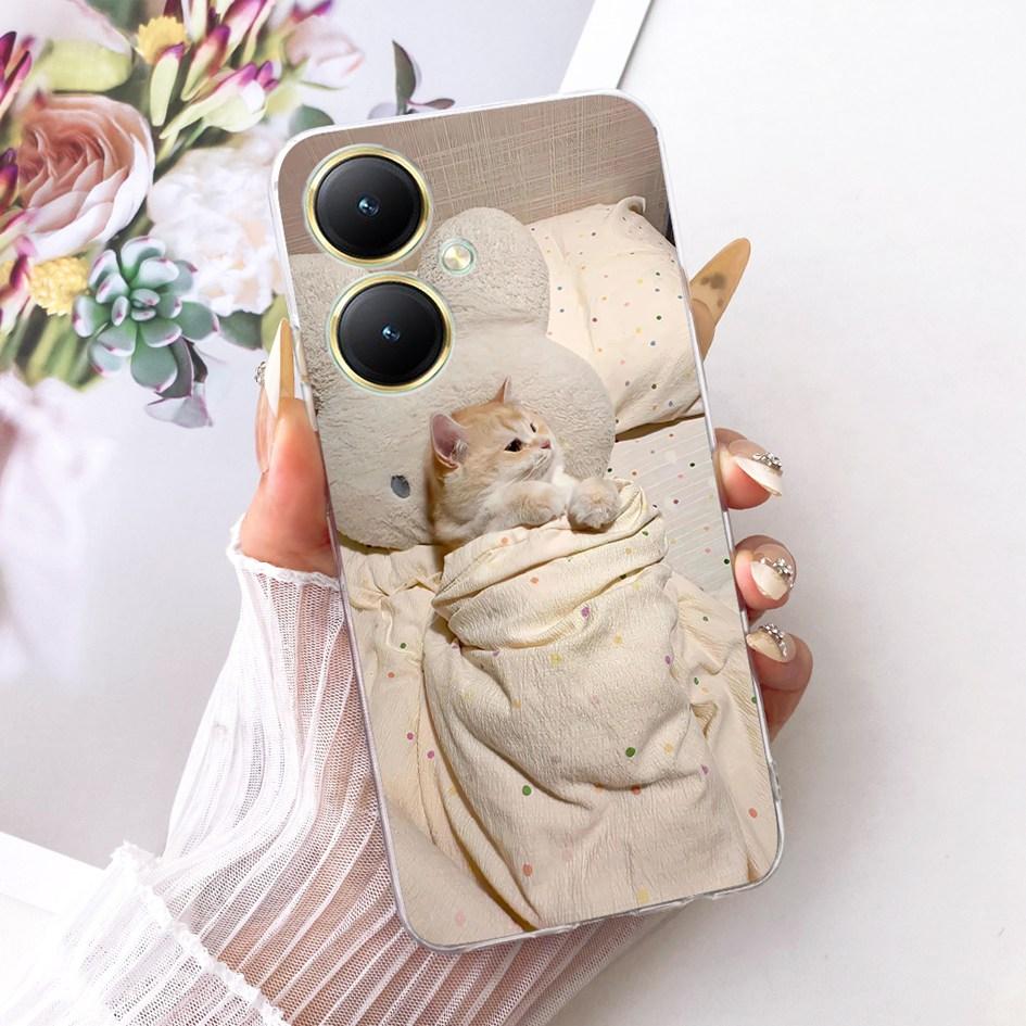 Для Vivo Y35 Y35+ Чехол Крутой Мультяшный Дракон Мягкий Силиконовый Задний Чехол Для Vivo Y35 4G Funda Y 35 Y35Plus Y35M Plus Защитный Чехол