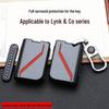 Lynk & Co Fashionable Key Cover: Stylish Car Key Bag with Buckle Design for Key Modification and Personalized Decoration