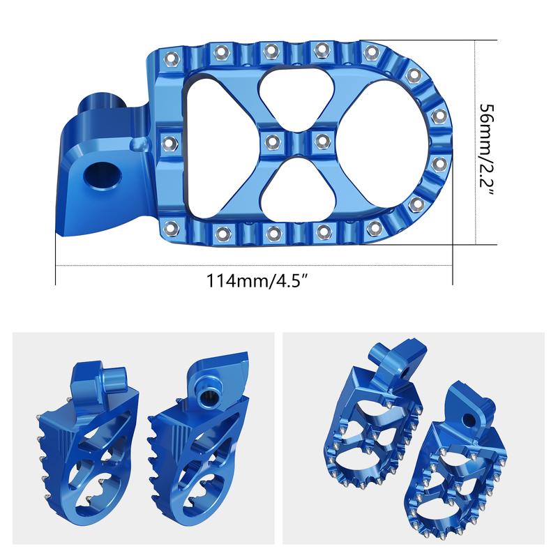 Footrest Footpeg Foot Pegs Pins For Yamaha YZ125 YZ250 WR250F WR450F YZ65 YZ85 YZ250F YZ450F YZ125X YZ250X YZ250FX YZ450FX