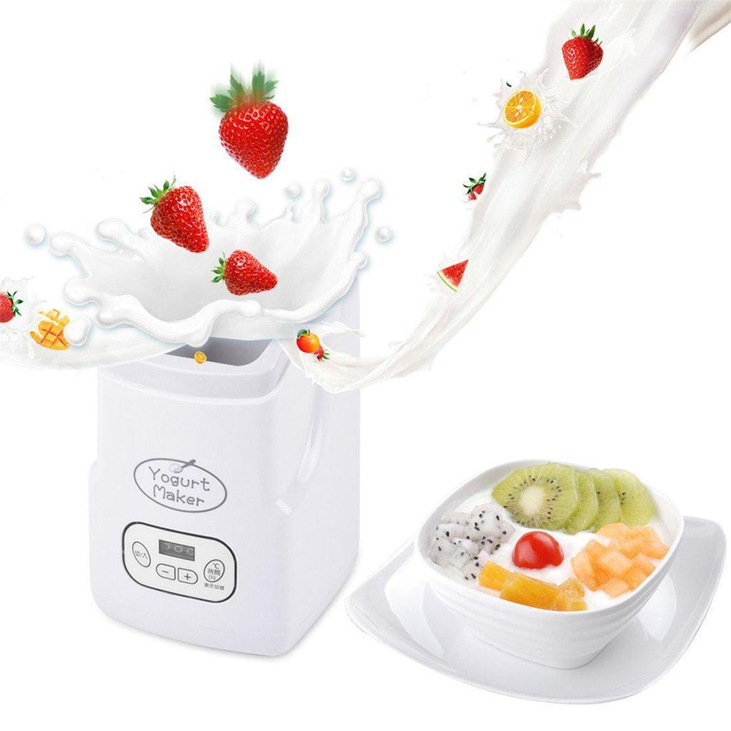 Home Yogurt Maker: No Cleaning Required, Milk Box Ready, Adjustable Temperature & Time, Compact Appliance