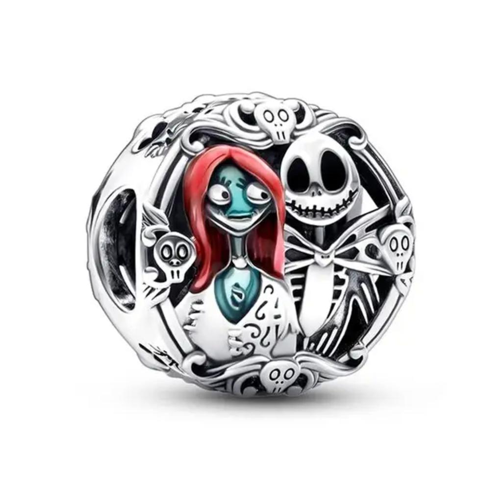 Classic 100% Copper Princess Dress Exquisite Mickey Charming Beads For Original Bracelet Diy Women'S Jewelry