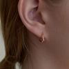 Серьга-кольцо из веревки Primaute