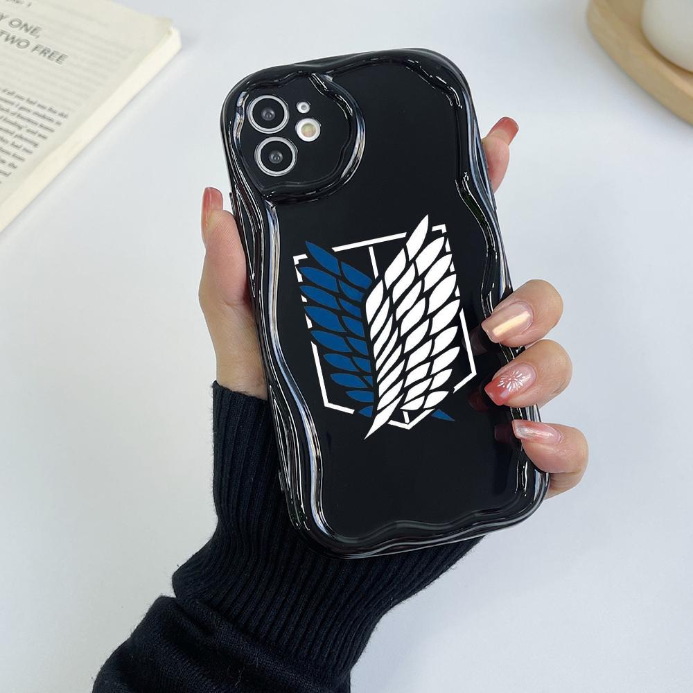 Ae83 Японское аниме «Атака Титанов» Защитные чехлы для телефонов для Samsung S23 S24 Ultra A55 A14 A25 Infinix Hot 40 Tecno Spark 20 Wave Задняя крышка из ТПУ