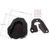 Motorcycle Kickstand Pad Enlarger Extension Side Stand Plate Foot Pad Replacement for Tiger 900 Tiger 900GT 2020-2025 Tiger 900 Rally/Tiger 900 Rally