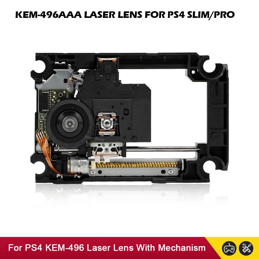 NEW Deck Original 496 Laser Lens For Playstation 4 PS4 Slim/Pro KES-496AAA KEM-496A DVD Drive Lens Game DVD Drive Optical Head
