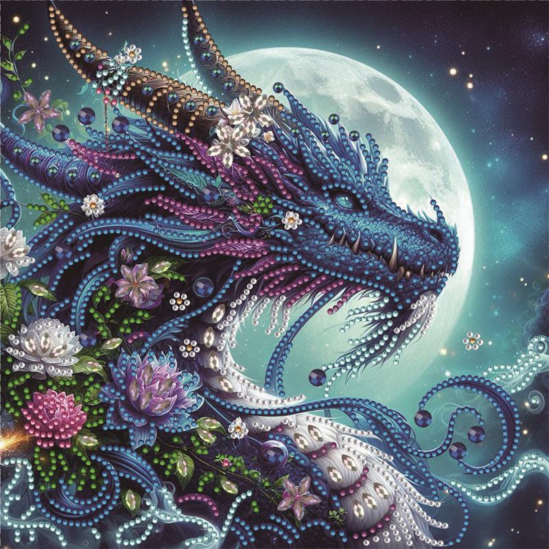 5D Abnormal Diamond Painting Set Kitten DIY Diamond Decorative Painting